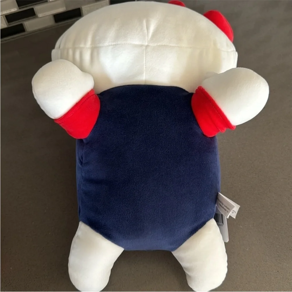 Hello Kitty Plush with Red Bow and Navy Outfit